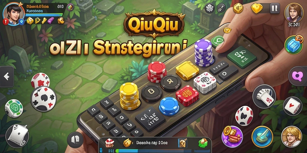 Screenshot utama dari gameplay QiuQiu yang seru dan menarik.