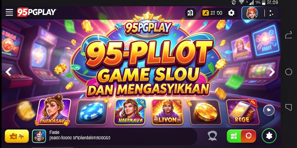 Screenshot game <strong>95PGPLAY</strong> yang menunjukkan keseruan gameplay slot.
