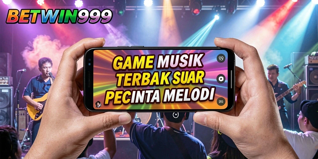 Tampilan gameplay BETWIN999 yang menarik dan interaktif untuk penggemar musik.