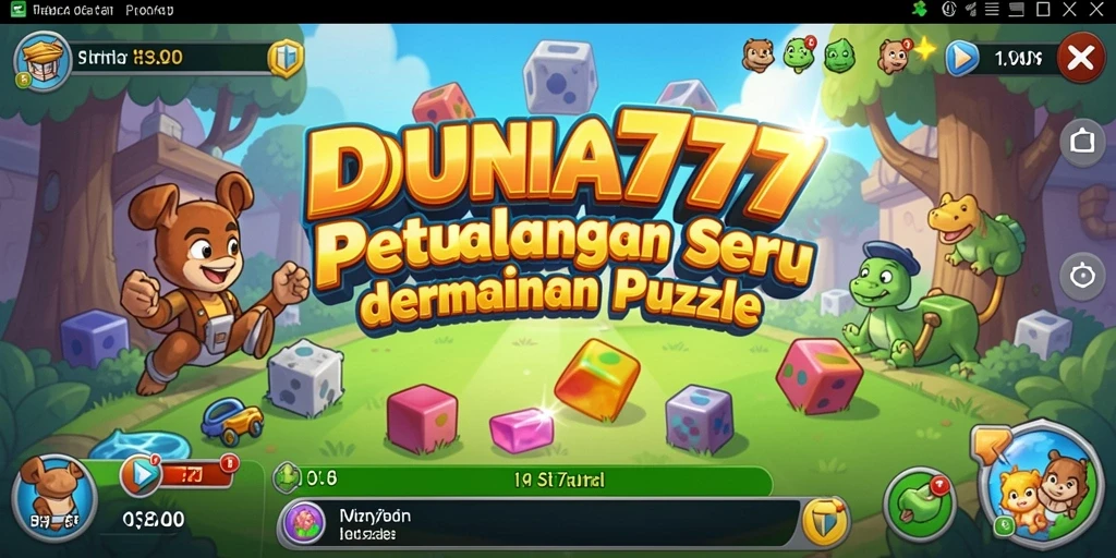 Tampilan gameplay seru dalam DUNIA777 yang memikat.