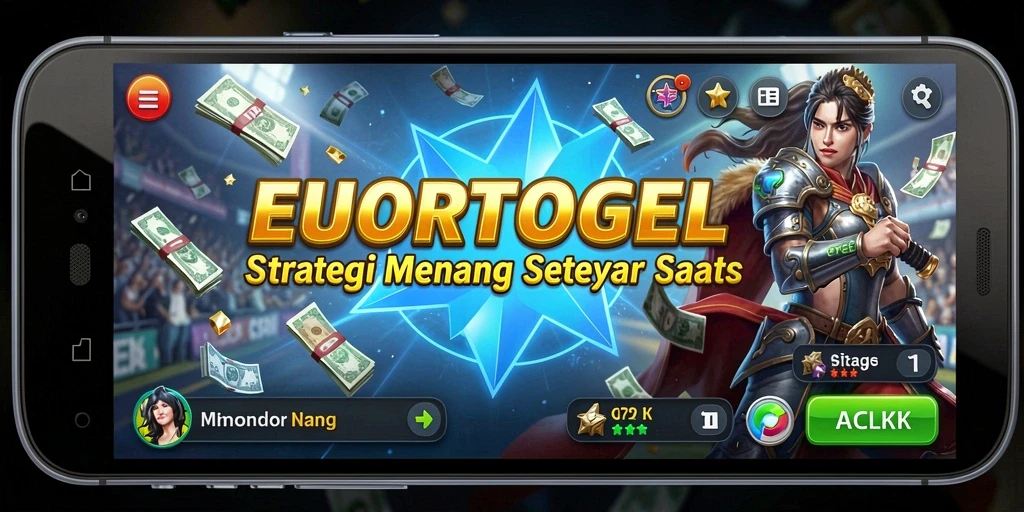 Tampilan gameplay <strong>EUROTOGEL</strong> yang menantang dan menarik.