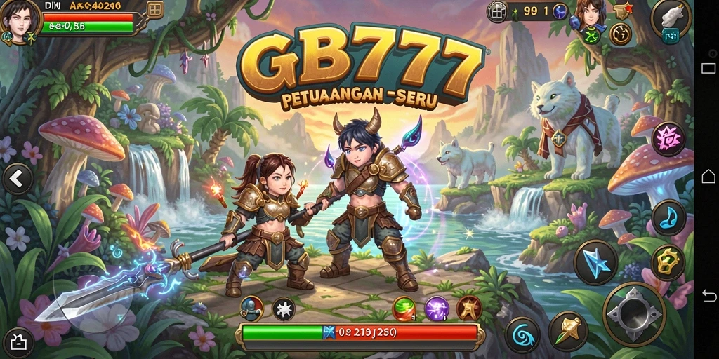 Gameplay seru dengan misi eksplorasi dan pertarungan menarik.