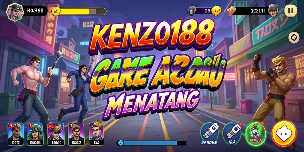 Tampilan seru dari gameplay KENZO188 yang penuh tantangan.