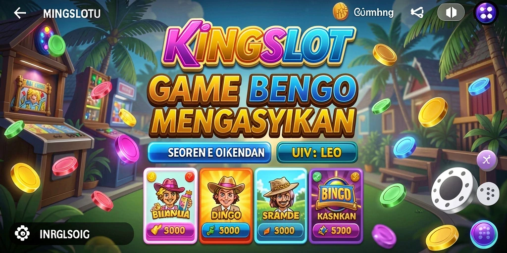 Screenshot KINGSLOT menampilkan keseruan gameplay Bingo.