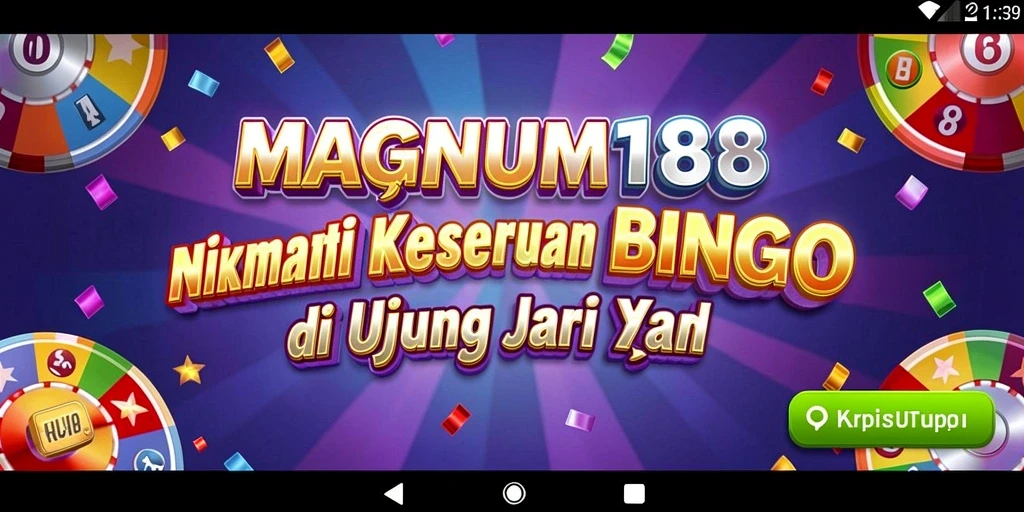 Tampilan gameplay MAGNUM188 dengan keseruan Bingo yang menanti.
