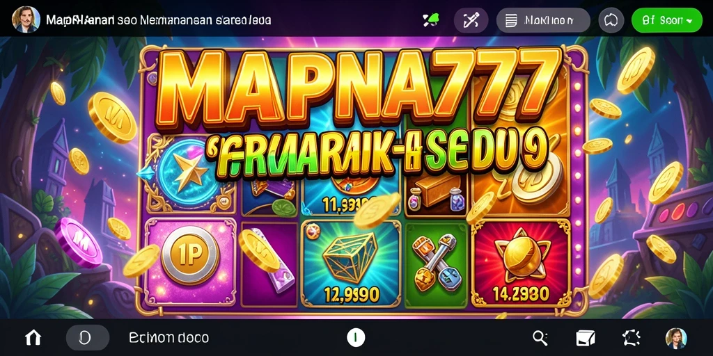 Tampilan gameplay MAPNA777 yang seru dan menarik.