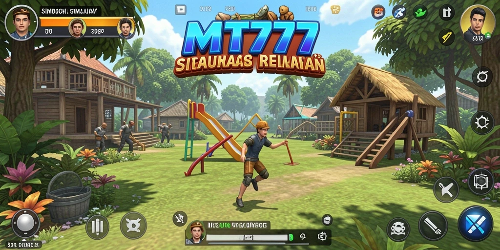Screenshot gameplay MT777 menampilkan karakter dalam aksi simulasi yang mendebarkan.