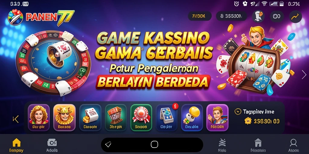 Screenshot menampilkan gameplay Kasino yang seru dan menarik.