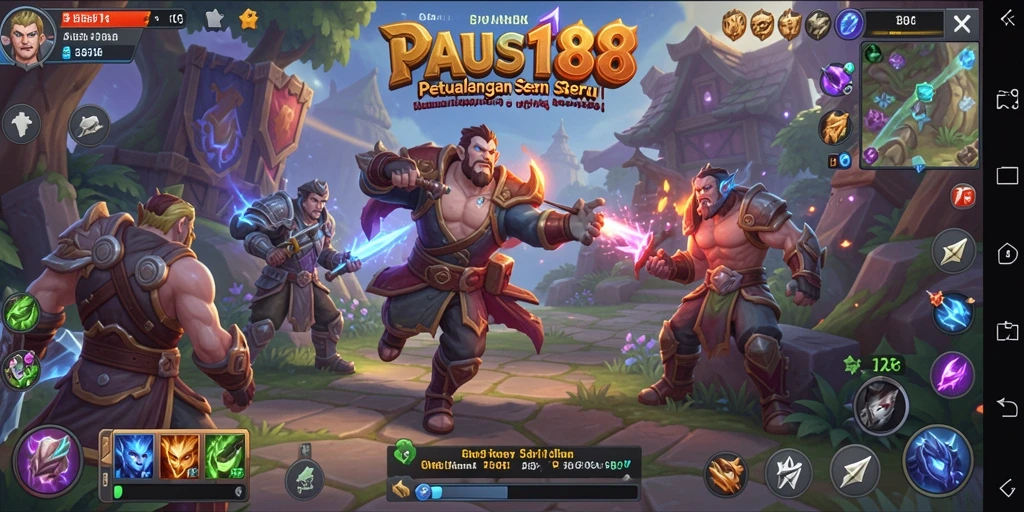 Gameplay ARPG yang mendebarkan dalam PAUS188.