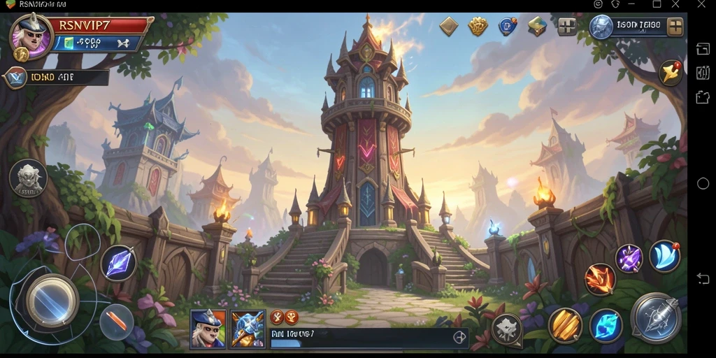 Gameplay menara pertahanan yang seru dan mendebarkan di RSNVIP7.