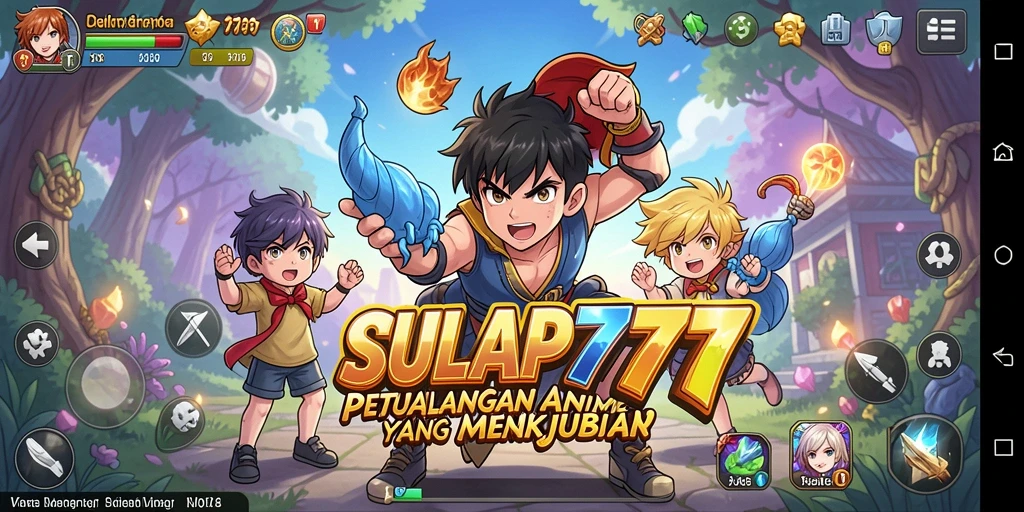 Tangkapan layar SULAP777 menampilkan aksi seru dalam dunia Anime.