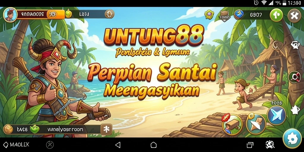 Tampilan gameplay UNTUNG88 yang seru dan penuh warna.